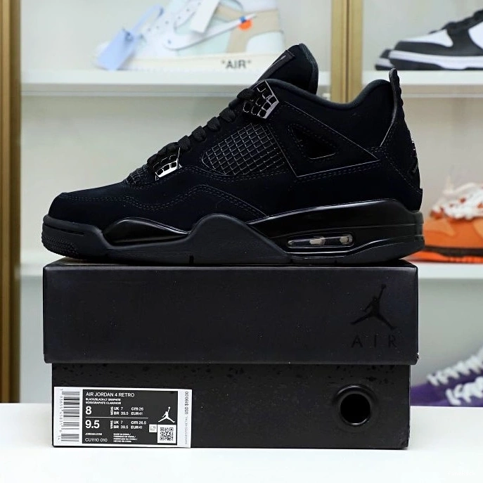 2020 CAT' RETRO JORDAN 'BLACK AIR 4 0718